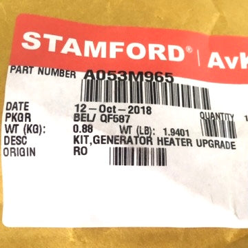 45-0374 Heater Kit - Genuine & made in the UK