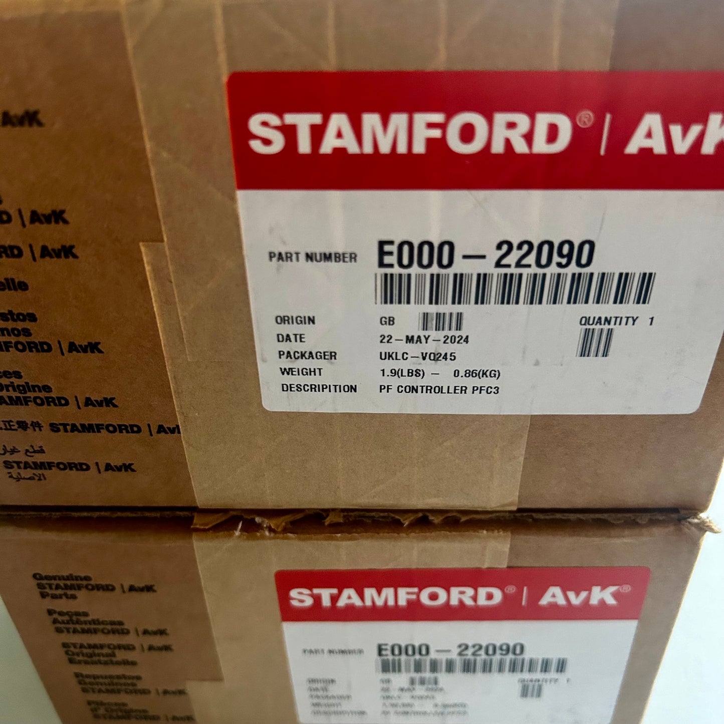 Stamford E000-22090 PFC3 - Power Factor Controller
