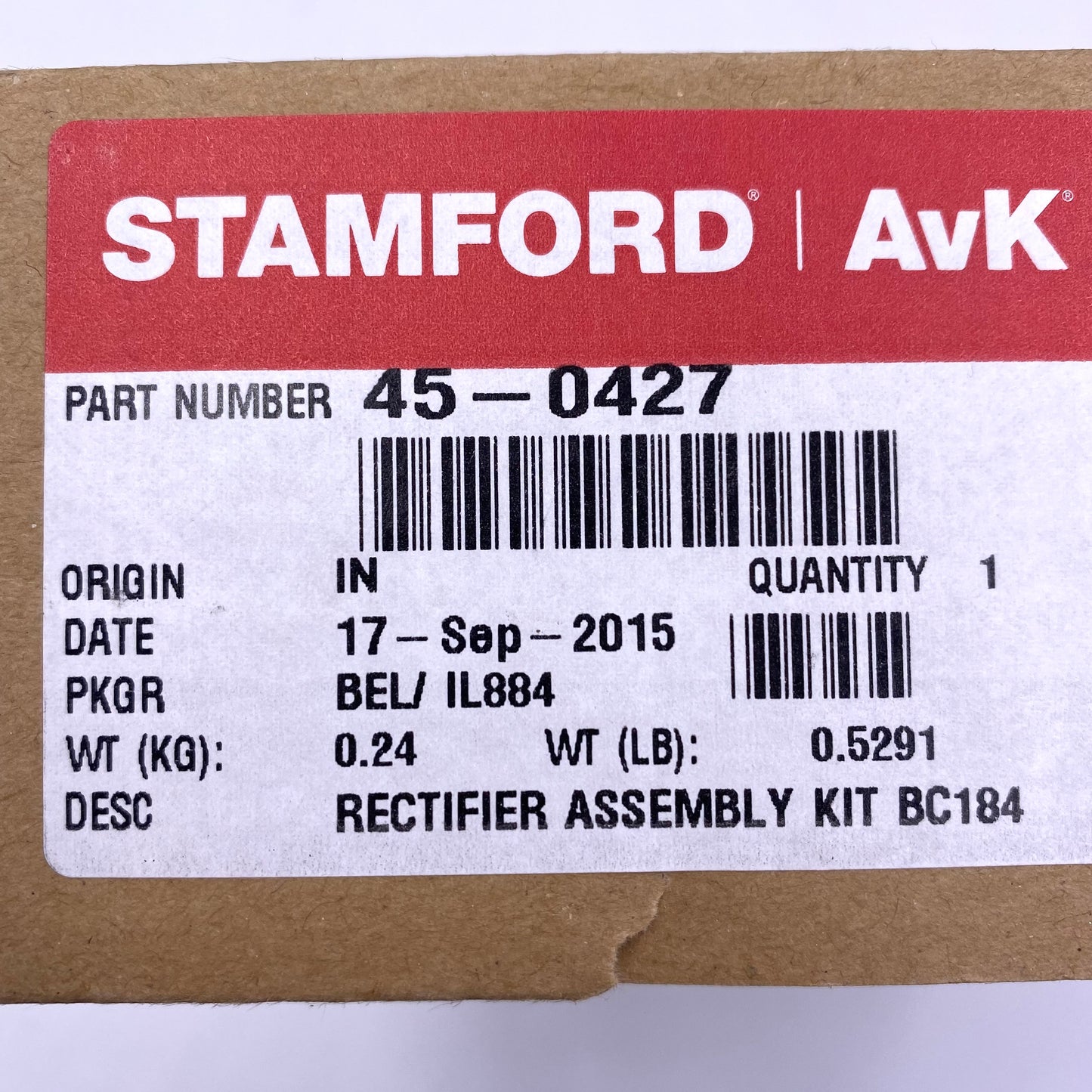 Stamford 45-0427 Rectifier Assembly